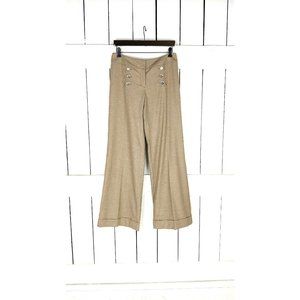 Express Design Studio wide cuffed leg sailor trouser pants